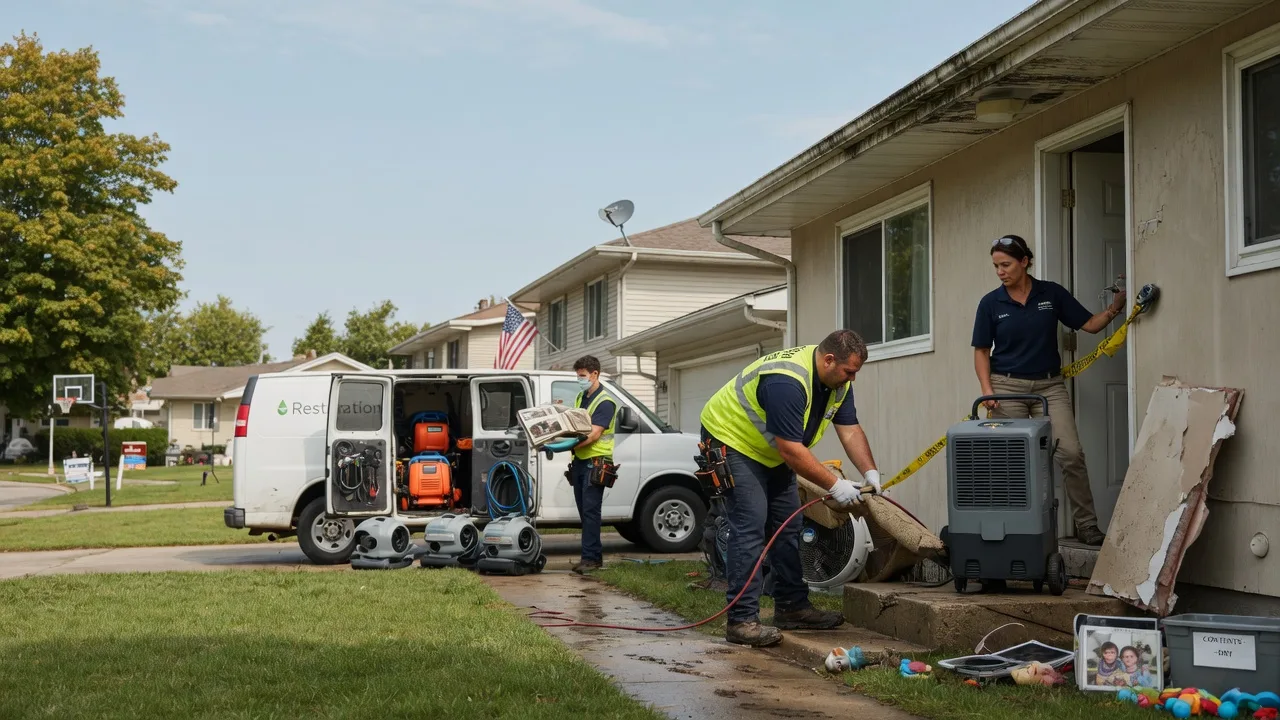 Water Damage Restoration in Brandon, WI near me